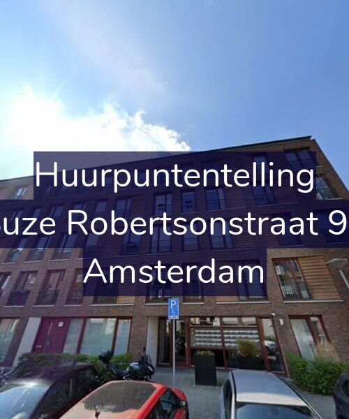 Foto gevel Huurpuntentelling voor Suze Robertsonstraat 93, Amsterdam