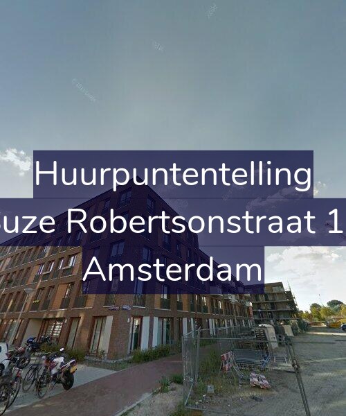 Foto gevel Huurpuntentelling voor Suze Robertsonstraat 13, Amsterdam