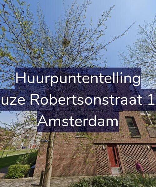 Foto gevel Huurpuntentelling voor Suze Robertsonstraat 19, Amsterdam