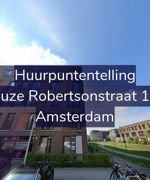 Foto gevel Huurpuntentelling voor Suze Robertsonstraat 11, Amsterdam