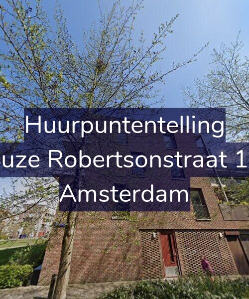 Foto gevel Huurpuntentelling voor Suze Robertsonstraat 15, Amsterdam