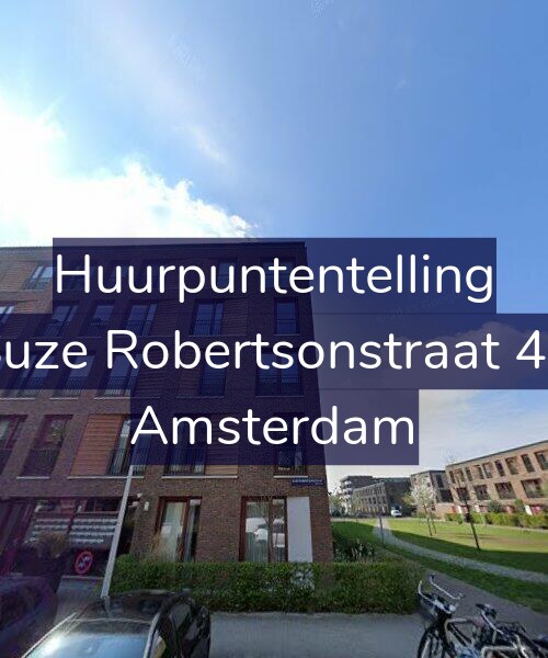 Foto gevel Huurpuntentelling voor Suze Robertsonstraat 49, Amsterdam