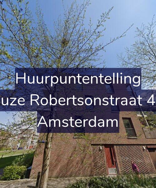 Foto gevel Huurpuntentelling voor Suze Robertsonstraat 43, Amsterdam