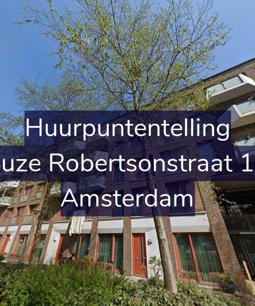 Foto gevel Huurpuntentelling voor Suze Robertsonstraat 10, Amsterdam