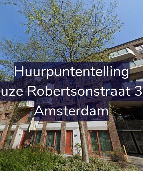 Foto gevel Huurpuntentelling voor Suze Robertsonstraat 34, Amsterdam