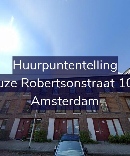 Foto gevel Huurpuntentelling voor Suze Robertsonstraat 109, Amsterdam
