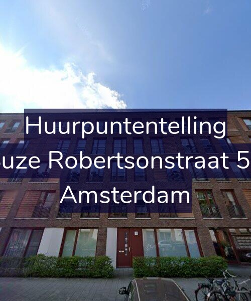 Foto gevel Huurpuntentelling voor Suze Robertsonstraat 53, Amsterdam