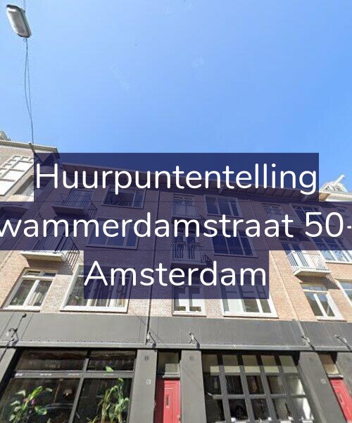 Foto gevel Huurpuntentelling voor Swammerdamstraat 50-2, Amsterdam