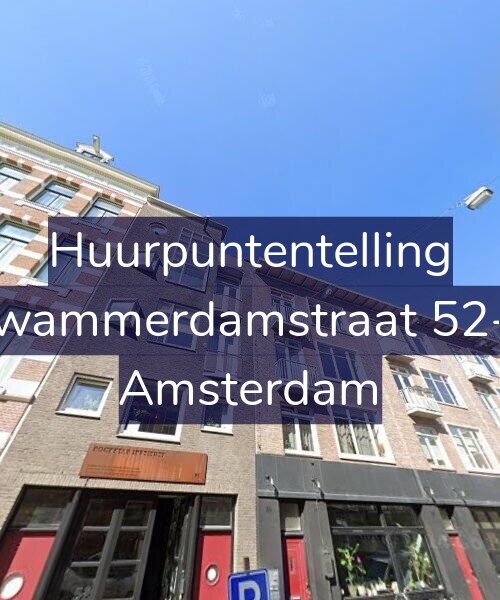 Foto gevel Huurpuntentelling voor Swammerdamstraat 52-2, Amsterdam