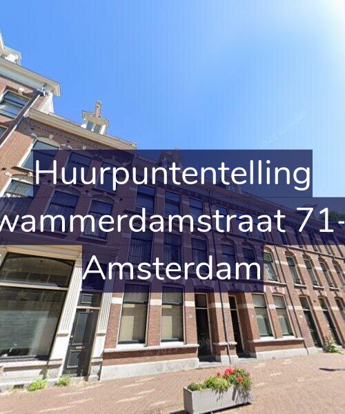 Foto gevel Huurpuntentelling voor Swammerdamstraat 71-A, Amsterdam