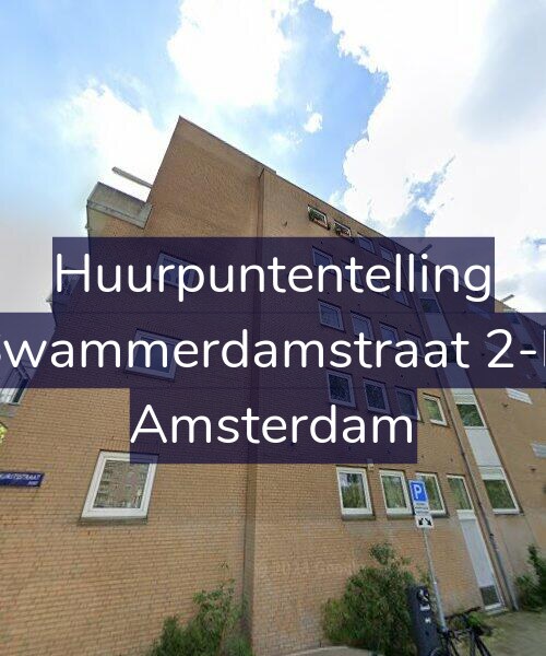 Foto gevel Huurpuntentelling voor Swammerdamstraat 2-B, Amsterdam