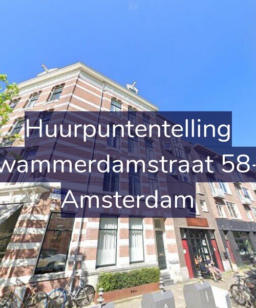Foto gevel Huurpuntentelling voor Swammerdamstraat 58-4, Amsterdam