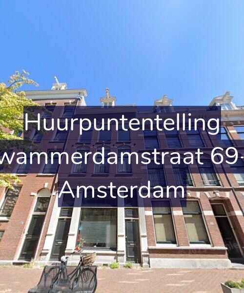 Foto gevel Huurpuntentelling voor Swammerdamstraat 69-1, Amsterdam
