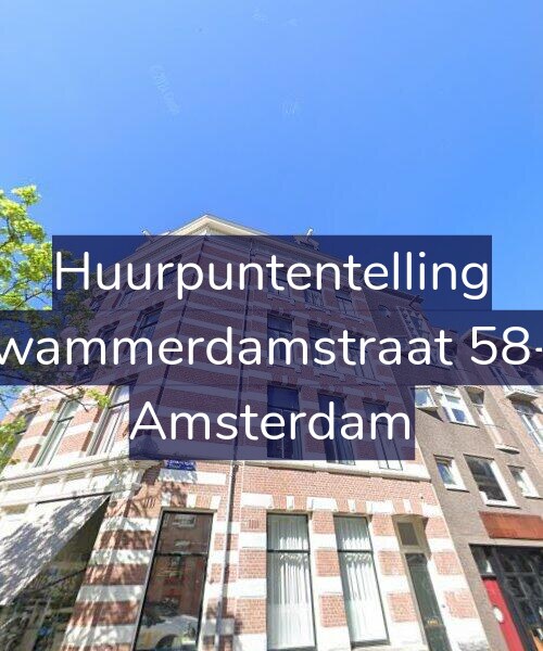 Foto gevel Huurpuntentelling voor Swammerdamstraat 58-2, Amsterdam