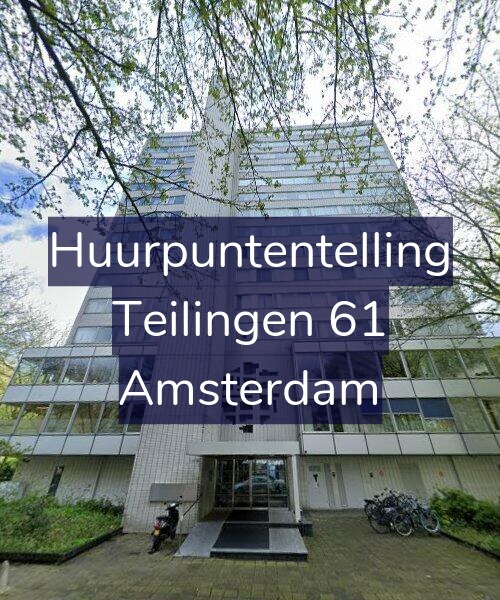 Foto gevel Huurpuntentelling voor Teilingen 61, Amsterdam