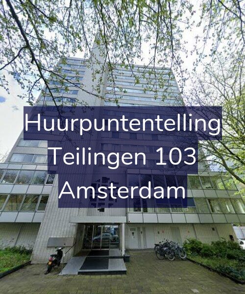 Foto gevel Huurpuntentelling voor Teilingen 103, Amsterdam