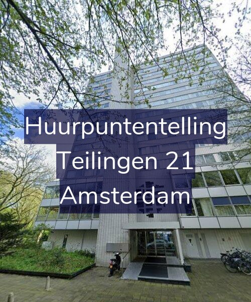 Foto gevel Huurpuntentelling voor Teilingen 21, Amsterdam