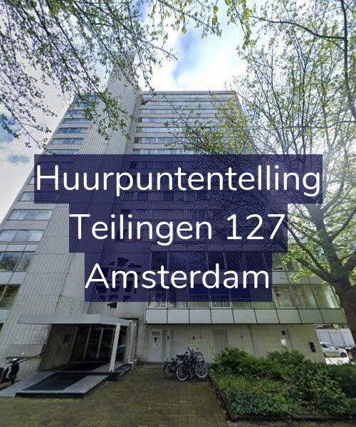 Foto gevel Huurpuntentelling voor Teilingen 127, Amsterdam