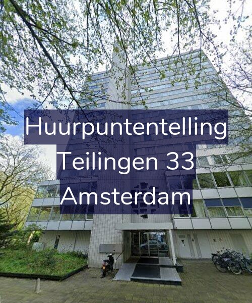 Foto gevel Huurpuntentelling voor Teilingen 33, Amsterdam