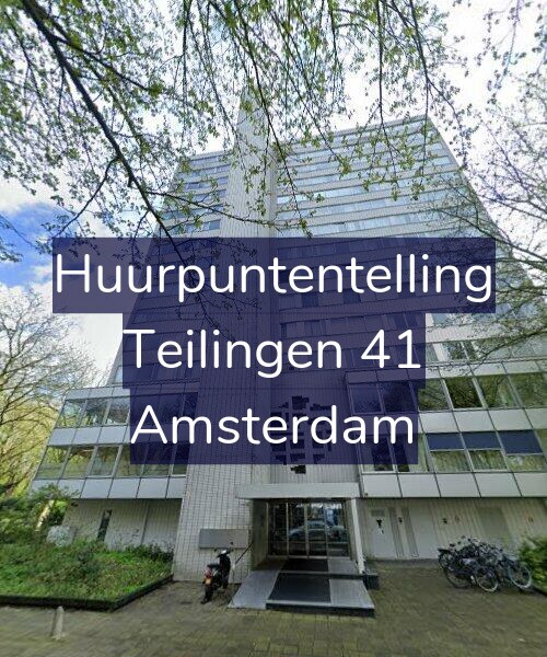 Foto gevel Huurpuntentelling voor Teilingen 41, Amsterdam