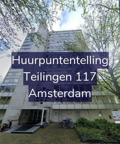 Foto gevel Huurpuntentelling voor Teilingen 117, Amsterdam