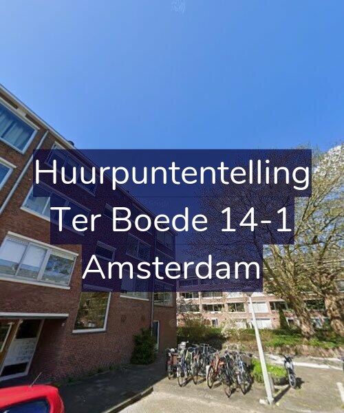 Foto gevel Huurpuntentelling voor Ter Boede 14-1, Amsterdam