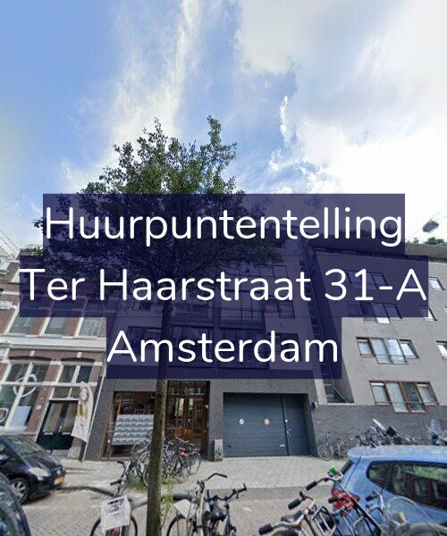 Foto gevel Huurpuntentelling voor Ter Haarstraat 31-A, Amsterdam