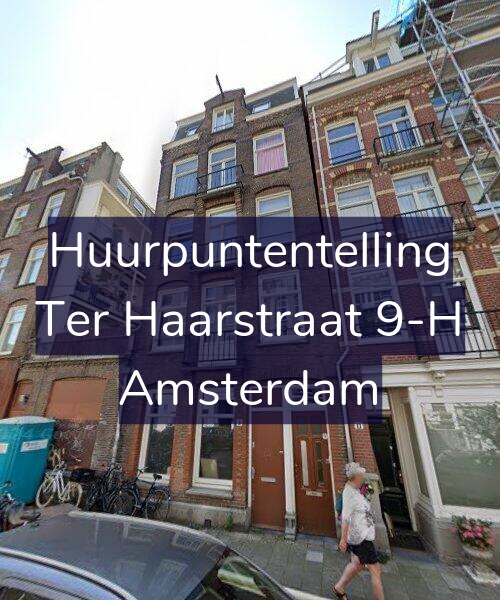 Foto gevel Huurpuntentelling voor Ter Haarstraat 9-H, Amsterdam