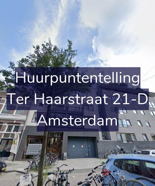 Foto gevel Huurpuntentelling voor Ter Haarstraat 21-D, Amsterdam