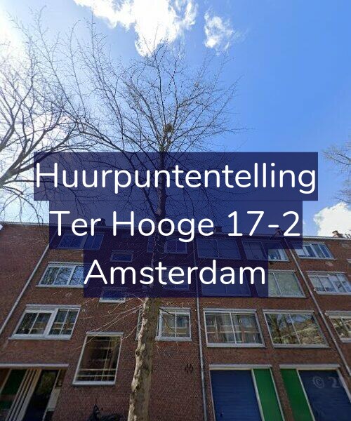 Foto gevel Huurpuntentelling voor Ter Hooge 17-2, Amsterdam