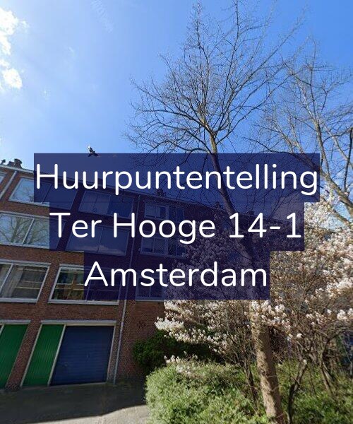 Foto gevel Huurpuntentelling voor Ter Hooge 14-1, Amsterdam