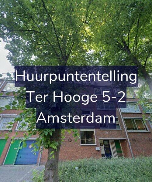 Foto gevel Huurpuntentelling voor Ter Hooge 5-2, Amsterdam