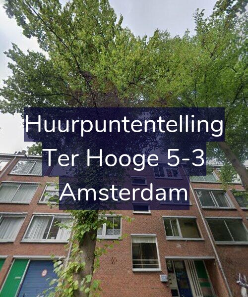 Foto gevel Huurpuntentelling voor Ter Hooge 5-3, Amsterdam