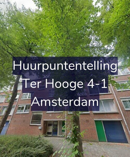 Foto gevel Huurpuntentelling voor Ter Hooge 4-1, Amsterdam