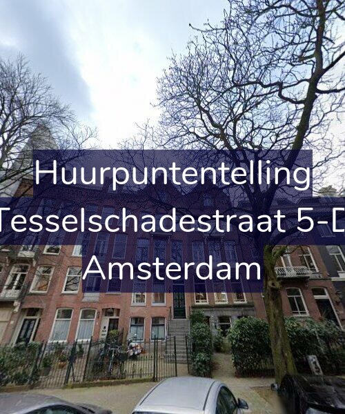 Foto gevel Huurpuntentelling voor Tesselschadestraat 5-D, Amsterdam