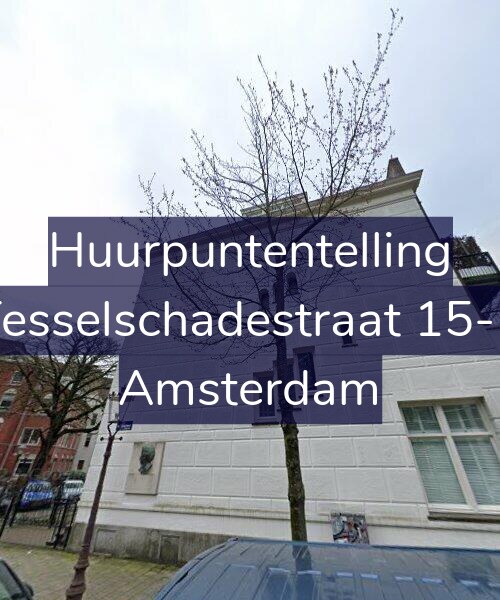 Foto gevel Huurpuntentelling voor Tesselschadestraat 15-B, Amsterdam