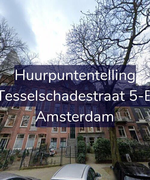 Foto gevel Huurpuntentelling voor Tesselschadestraat 5-B, Amsterdam