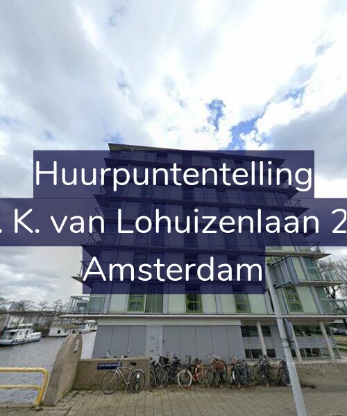 Foto gevel Huurpuntentelling voor Th. K. van Lohuizenlaan 206, Amsterdam