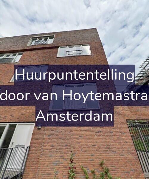 Foto gevel Huurpuntentelling voor Theodoor van Hoytemastraat 11, Amsterdam
