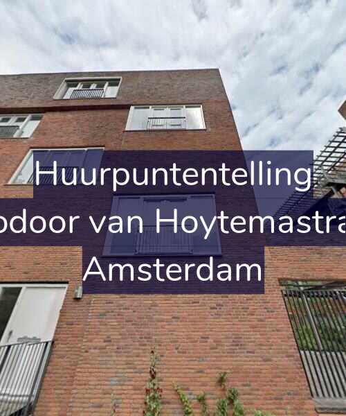 Foto gevel Huurpuntentelling voor Theodoor van Hoytemastraat 9, Amsterdam