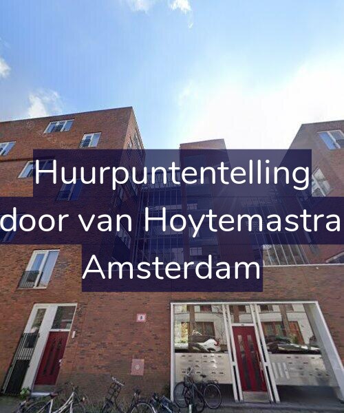 Foto gevel Huurpuntentelling voor Theodoor van Hoytemastraat 21, Amsterdam