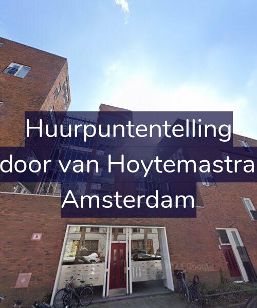 Foto gevel Huurpuntentelling voor Theodoor van Hoytemastraat 65, Amsterdam
