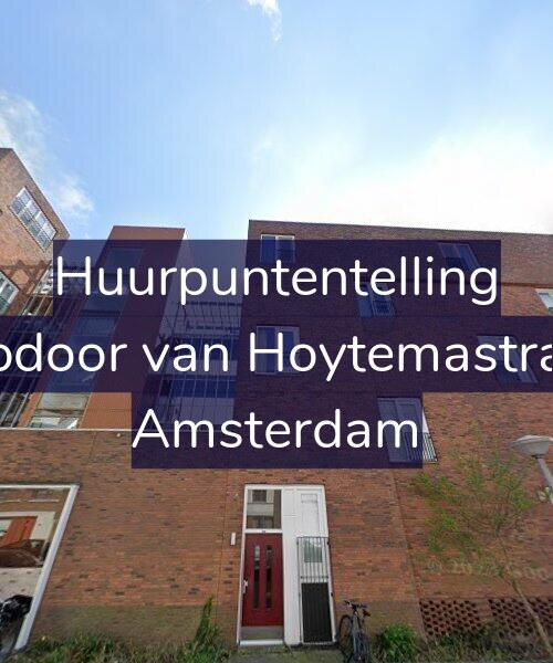 Foto gevel Huurpuntentelling voor Theodoor van Hoytemastraat 5, Amsterdam