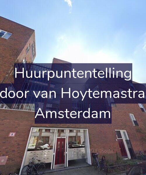 Foto gevel Huurpuntentelling voor Theodoor van Hoytemastraat 71, Amsterdam