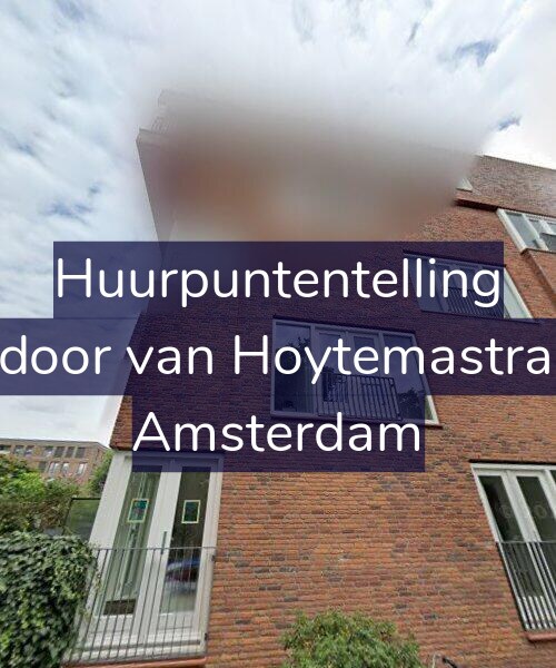 Foto gevel Huurpuntentelling voor Theodoor van Hoytemastraat 57, Amsterdam