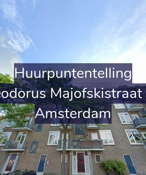 Foto gevel Huurpuntentelling voor Theodorus Majofskistraat 3-3, Amsterdam