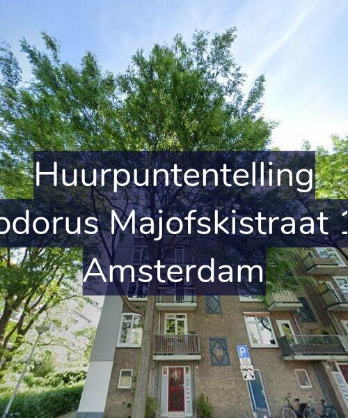 Foto gevel Huurpuntentelling voor Theodorus Majofskistraat 17-2, Amsterdam