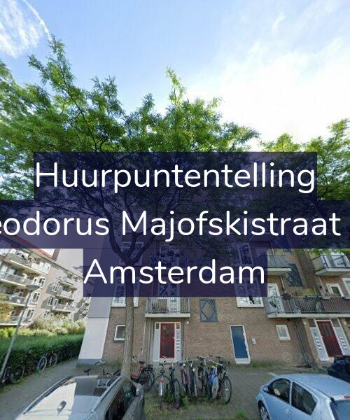 Foto gevel Huurpuntentelling voor Theodorus Majofskistraat 1-1, Amsterdam