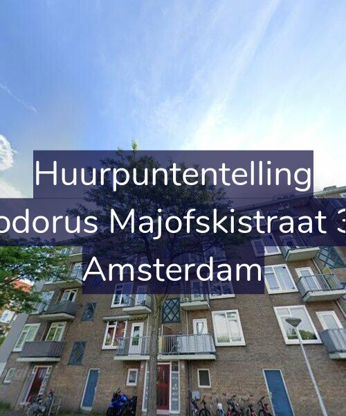 Foto gevel Huurpuntentelling voor Theodorus Majofskistraat 35-2, Amsterdam
