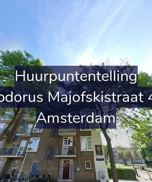 Foto gevel Huurpuntentelling voor Theodorus Majofskistraat 47-3, Amsterdam